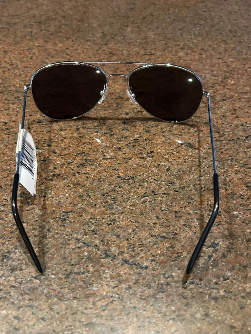 Silver Rim Mirrored Sunglasses - NWT